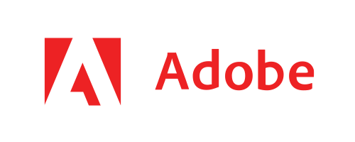Adobe logo, full color