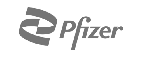 Pfizer logo, monochrome